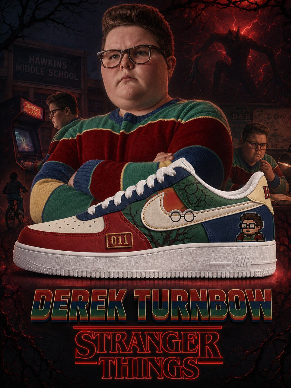 Derek Turnbow V.1 Custom Air-Style Sneakers